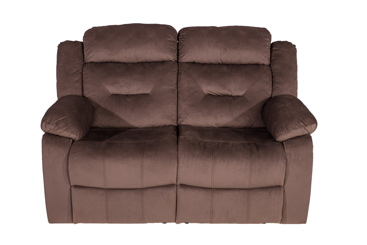 Reclining Loveseat - Chocolate