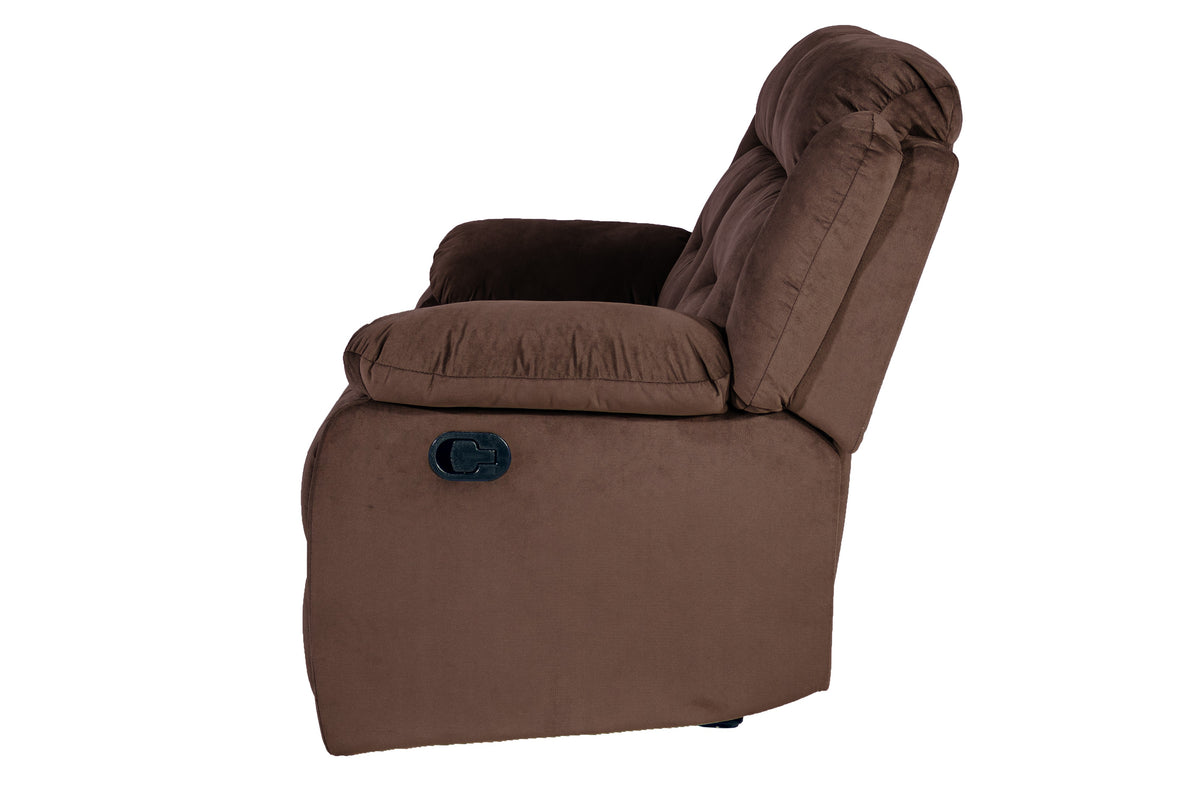 Reclining Loveseat - Chocolate