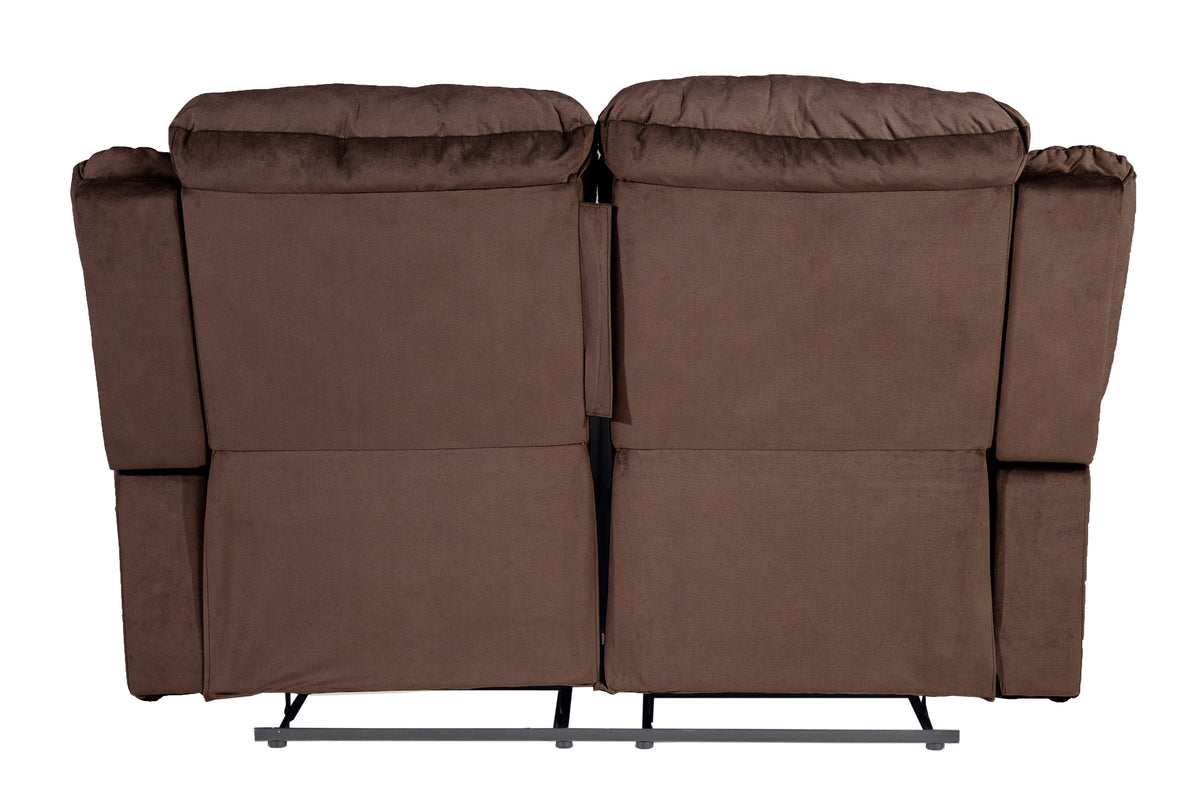 Reclining Loveseat - Chocolate