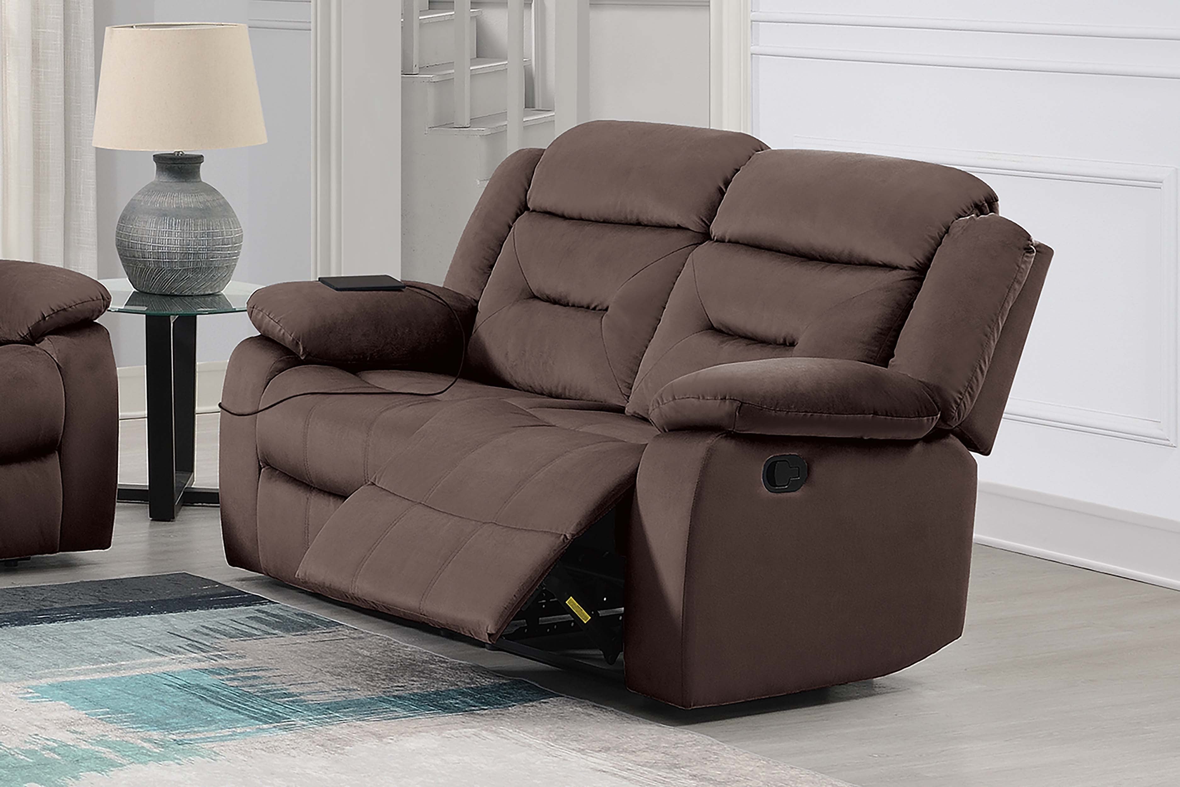 Motion Loveseat - Chocolate
