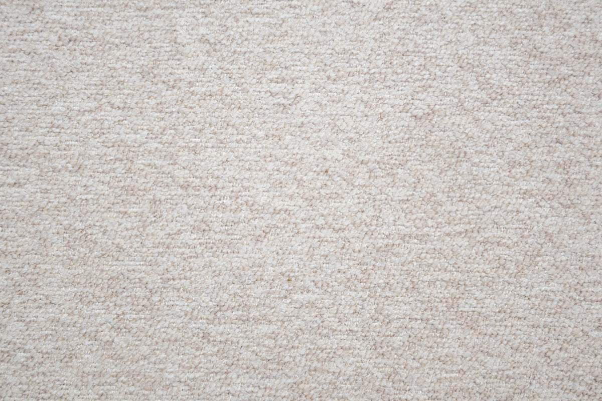 Storage Ottoman W/ Underseat Drawer - Beige Boucle
