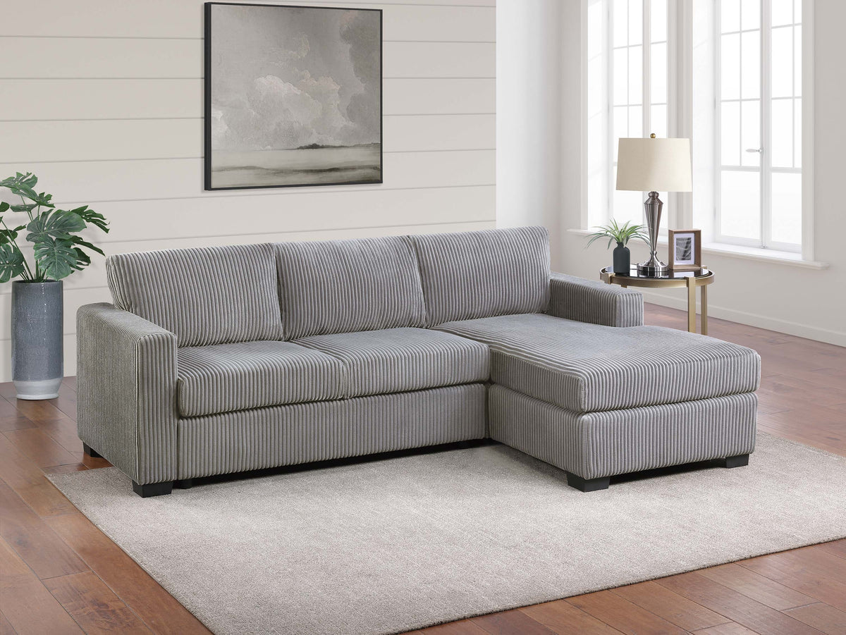 All-In-One Sectional Set - Light Gray