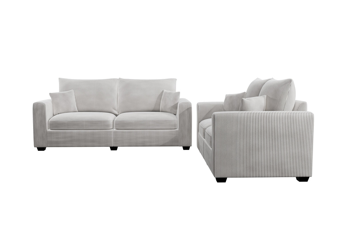 2-Pcs Sofa Set - Ivory