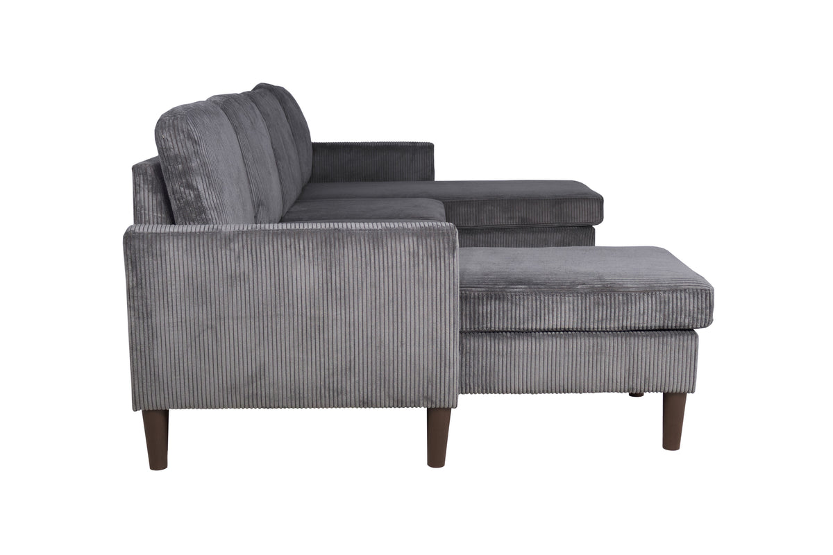 All-In-One Sectional Set - Dark Gray