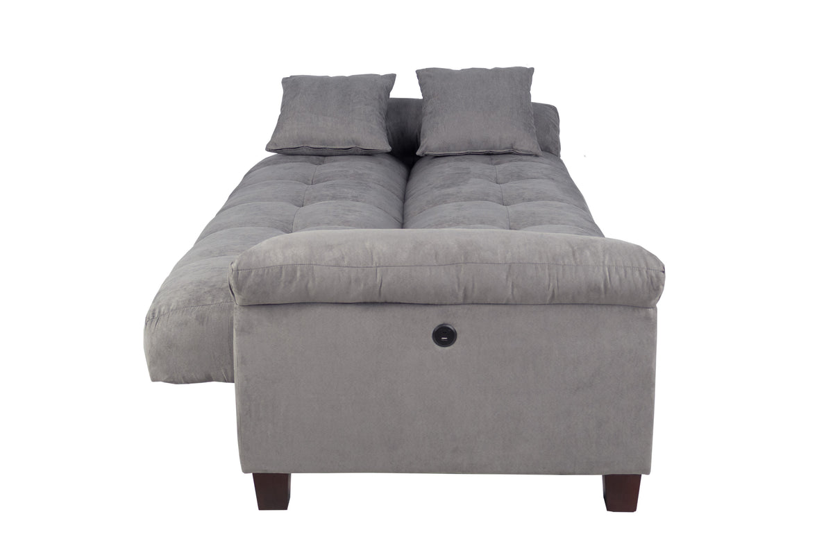Convertible Sofa - Gray