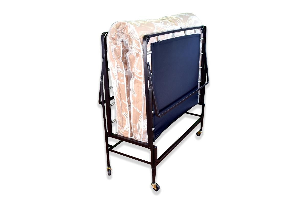 30" Rollaway With Fiber Mattress - Dark Brown