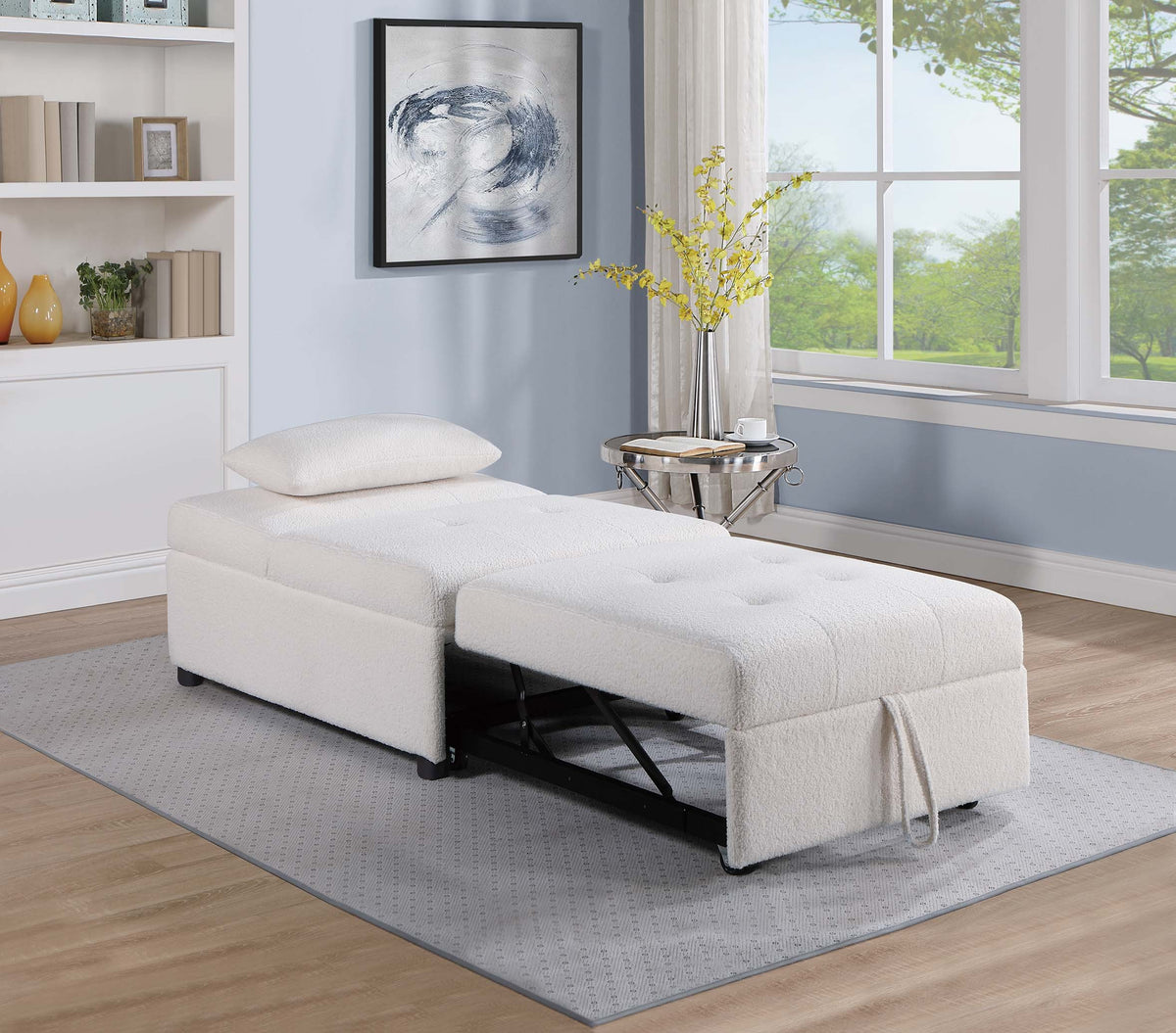 Convertible Sofa - White