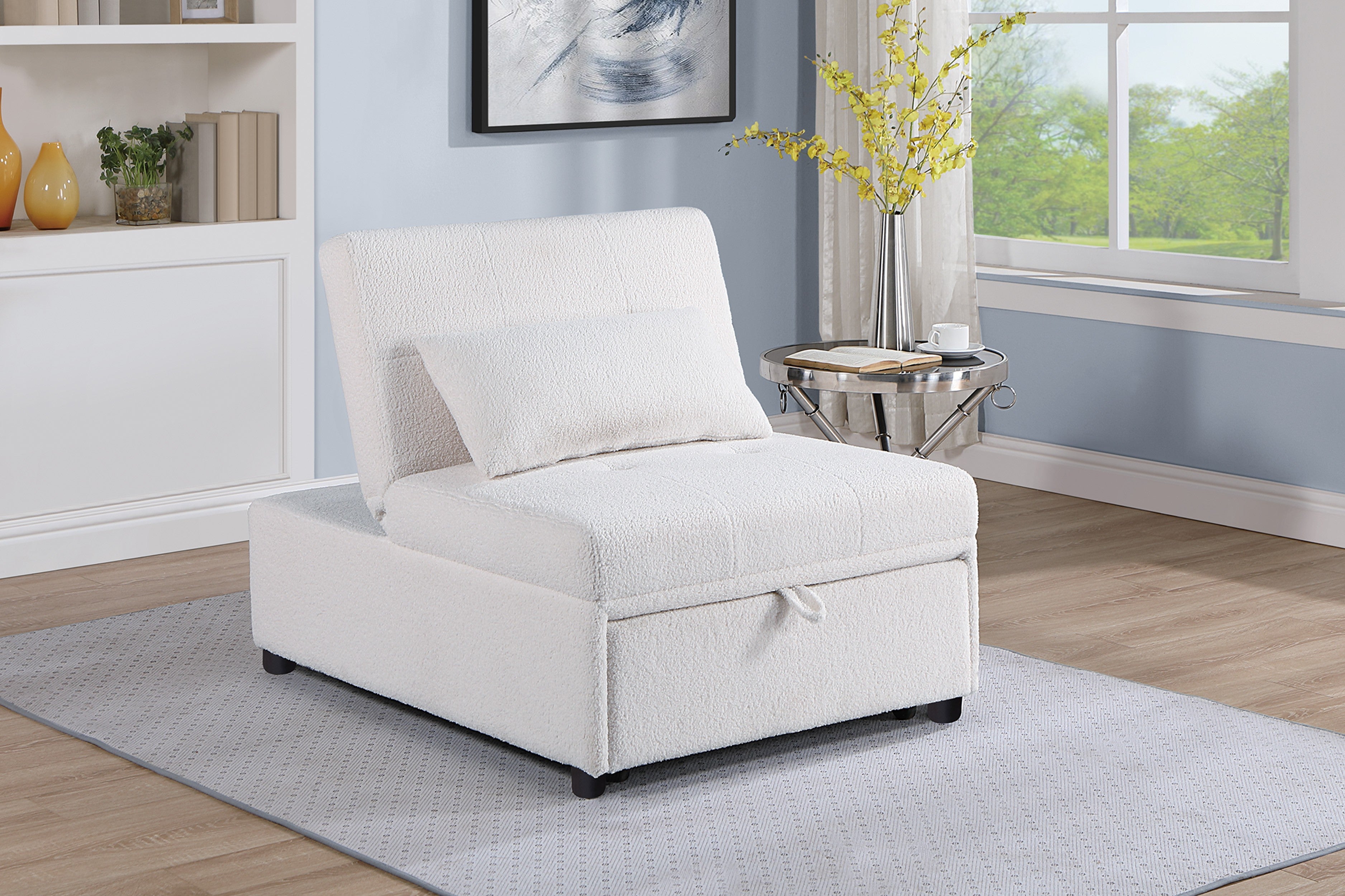 Convertible Sofa - White