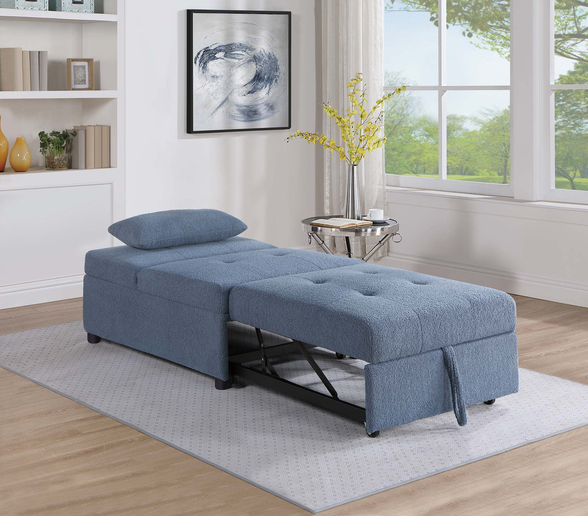 Convertible Sofa - Blue