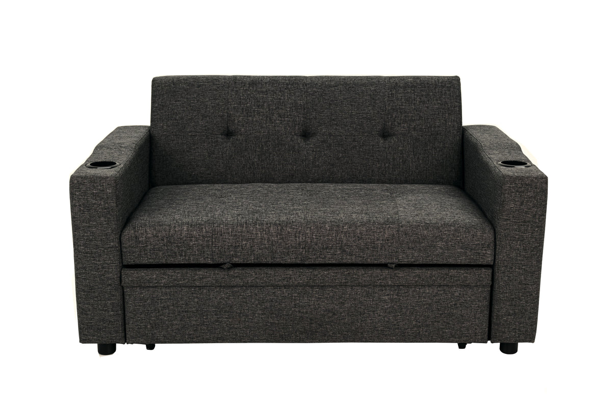 Convertible Sofa - Charcoal