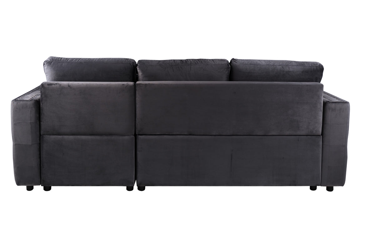 Convertible Sectional - Black