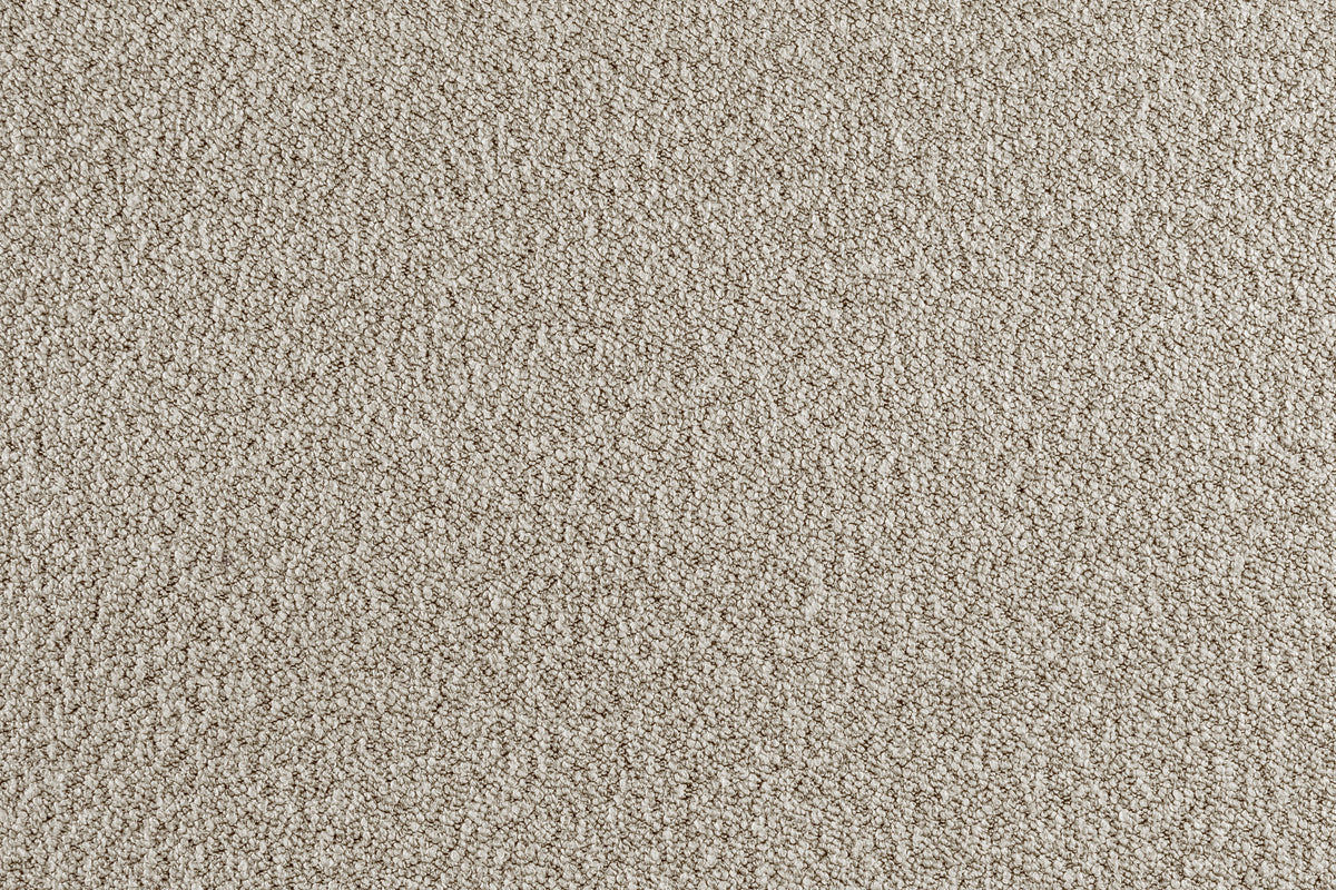 4-Pc Convertible Sectional W/ 2 Accent Pillows - Beige Boucle