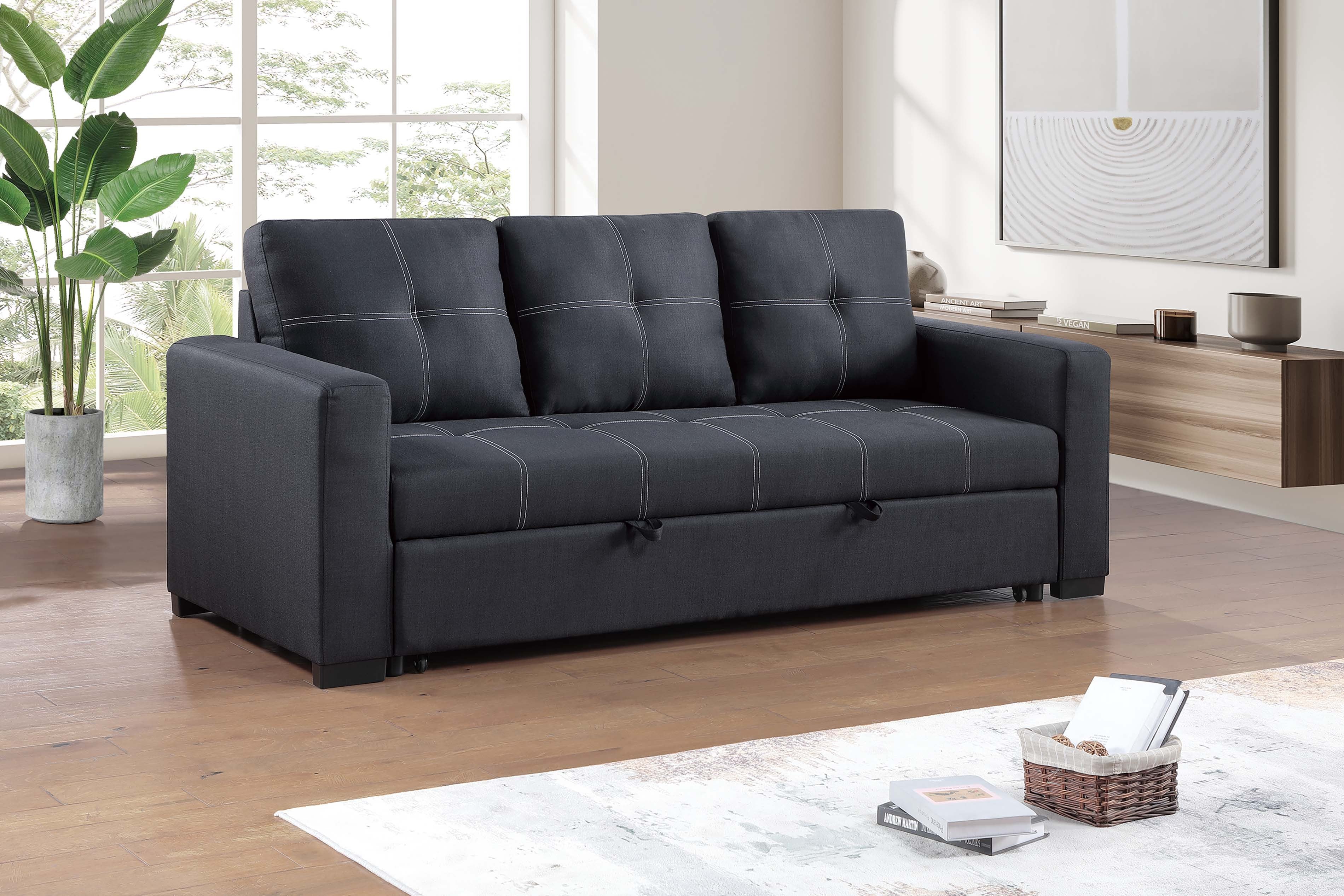 Convertible Sofa - Black