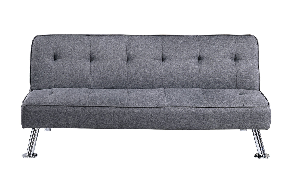 Convertible Sofa W/ Usb Port - Blue Gray