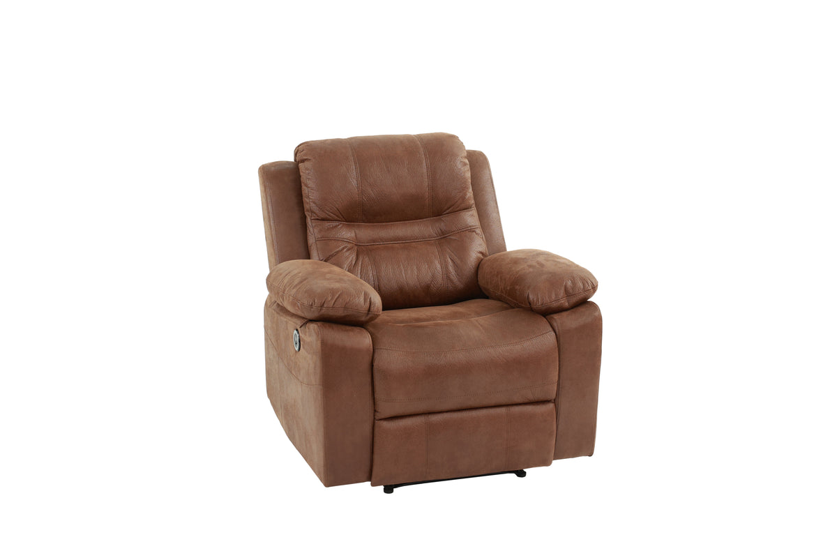 Power Glider Recliner/Dark Brown - Dark Brown