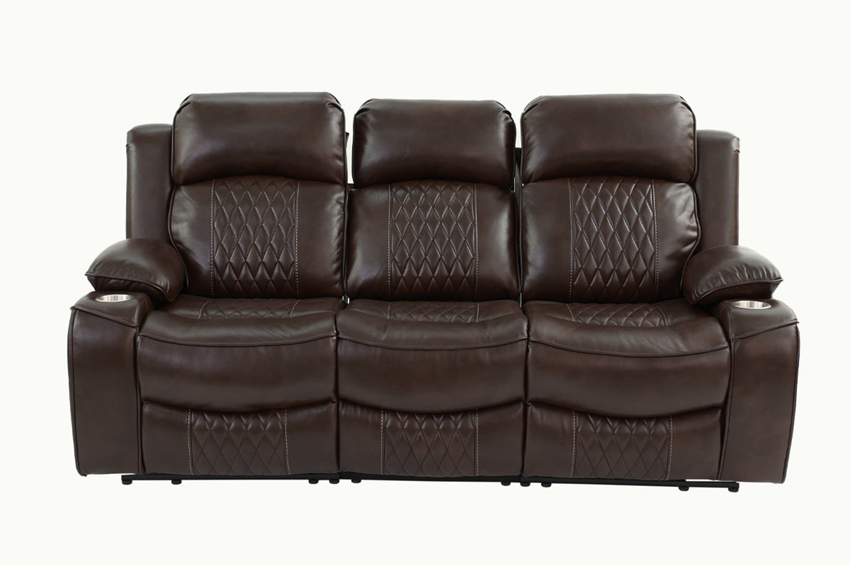 Power Sofa - Brown