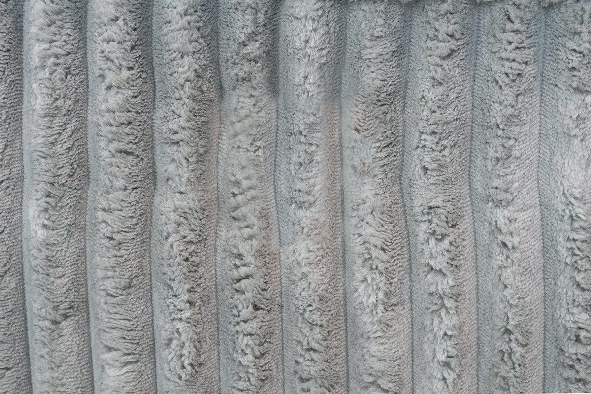 Power Motion Sectional-Ash Fur Like Corduroy - Ash