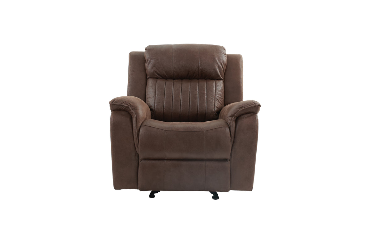 Glider Recliner/Handle/Dark Coffee - Dark Coffee