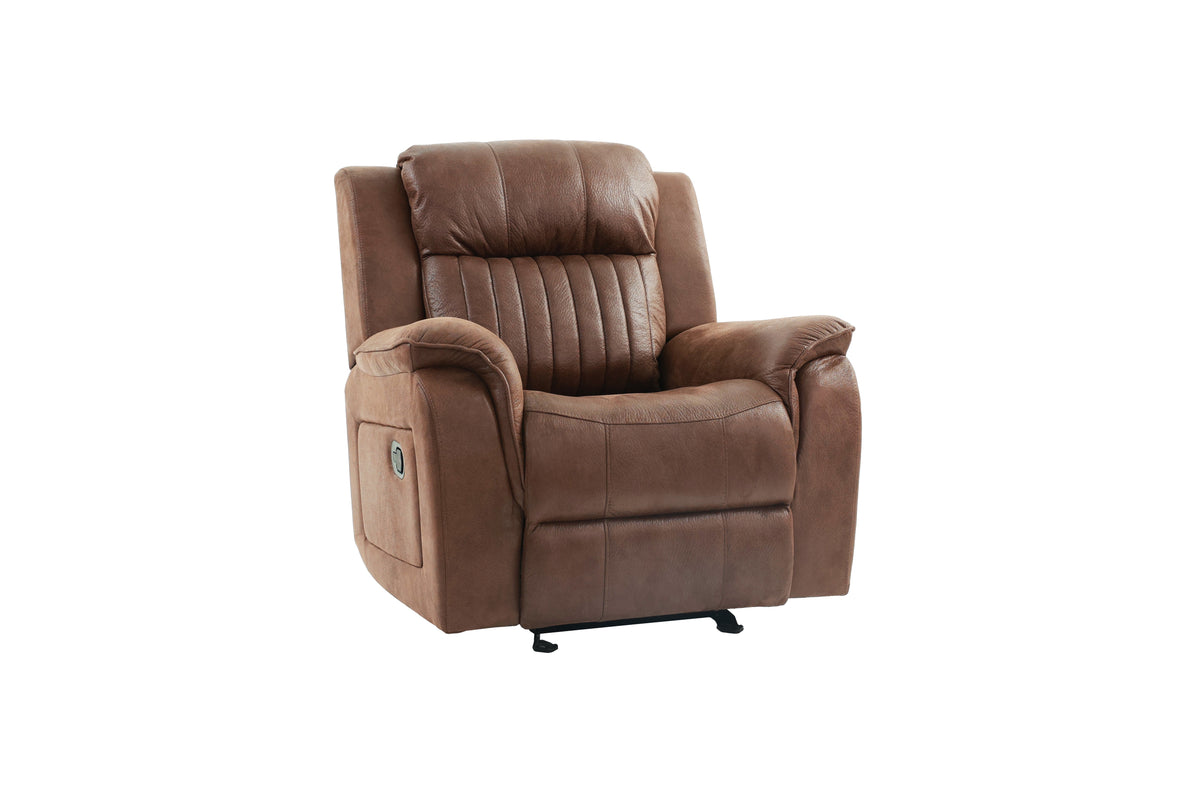 Glider Recliner/Handle/Dark Coffee - Dark Coffee