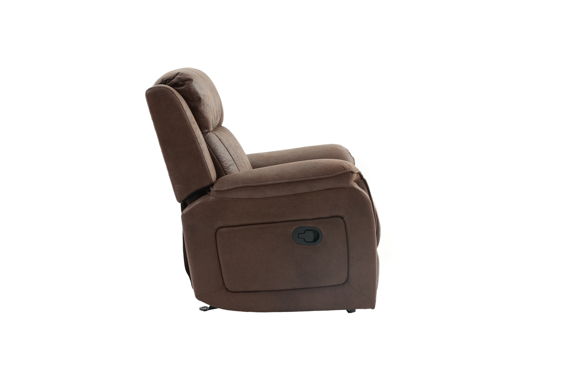 Glider Recliner/Handle/Dark Coffee - Dark Coffee