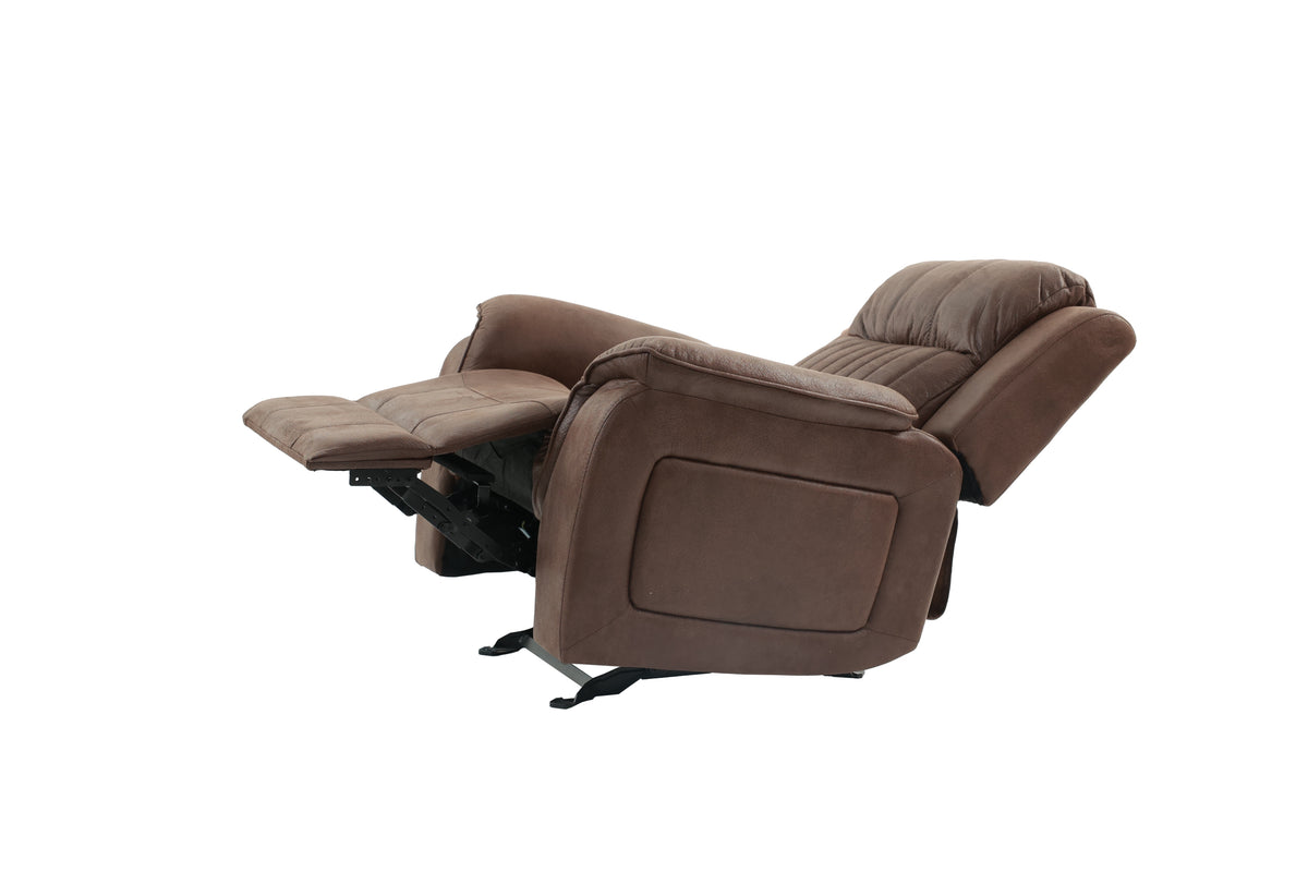 Glider Recliner/Handle/Dark Coffee - Dark Coffee