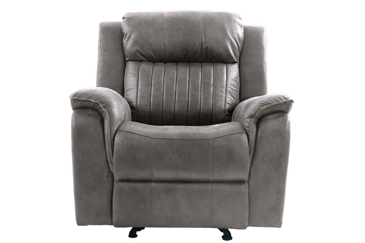 Glider Recliner/Handle/Slate Blue - Slate Blue