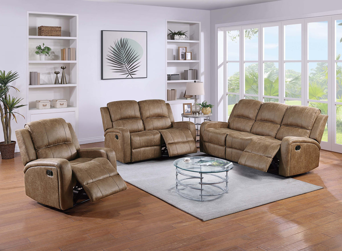 Recliner Loveseat - Chestnut