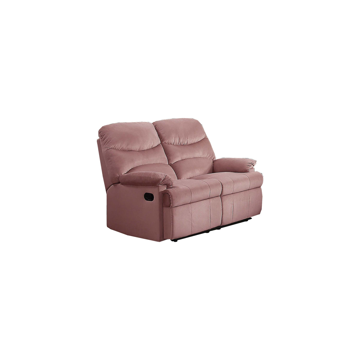 Recliner Loveseat - Blush Pink