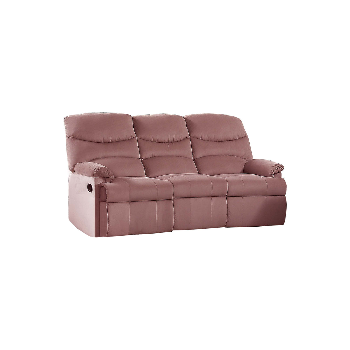 Recliner Sofa - Blush Pink