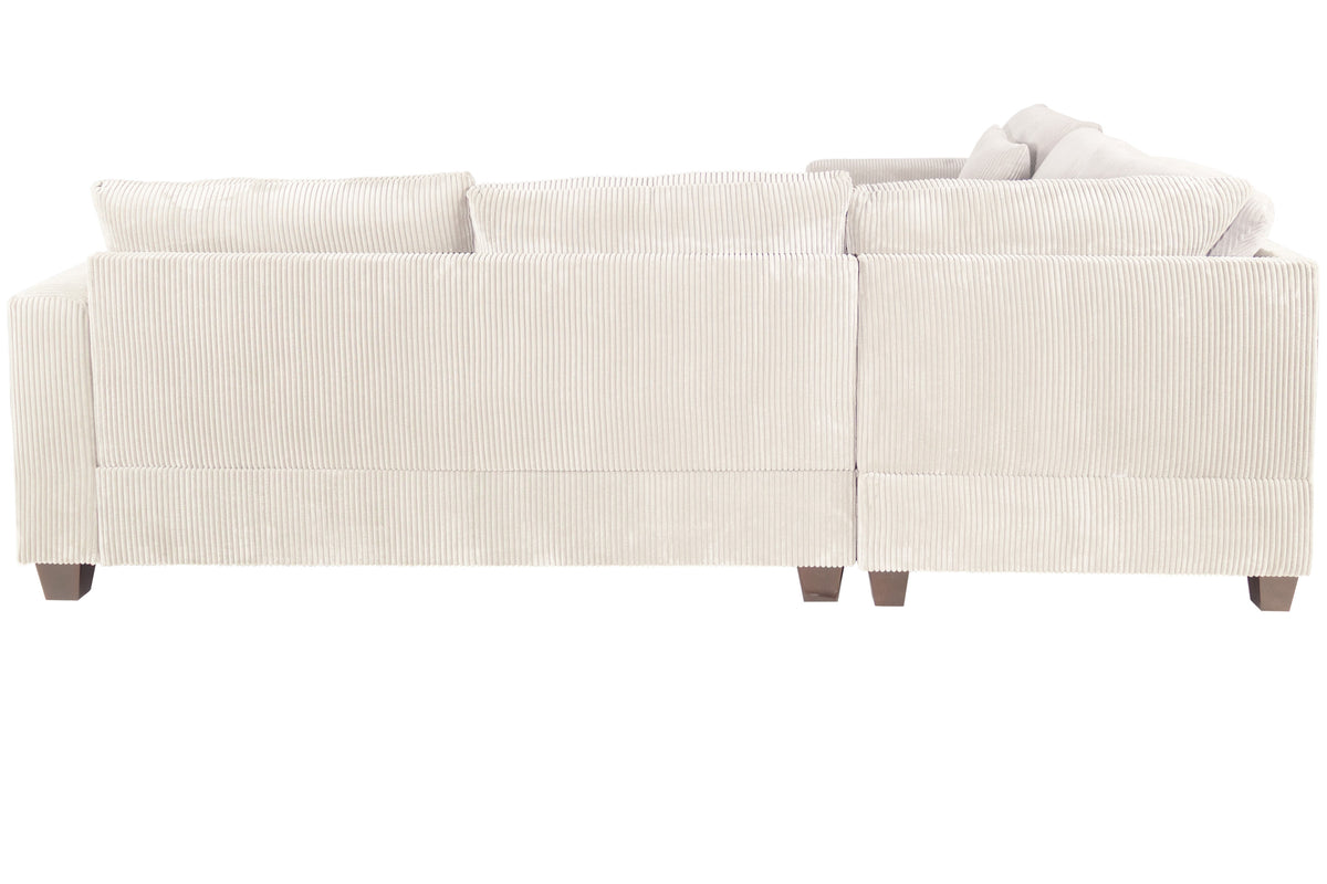 4-Pcs Sectional - Ivory