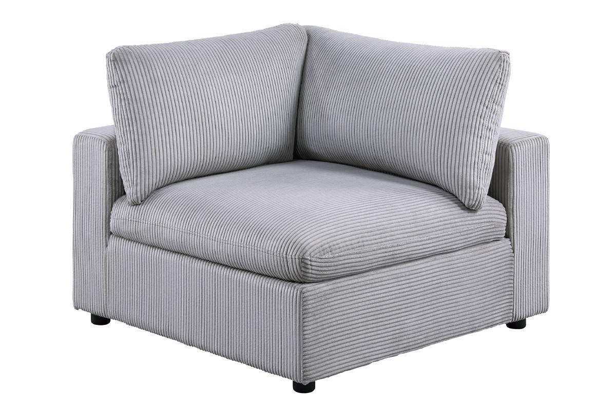 Corner Sofa - Light Gray