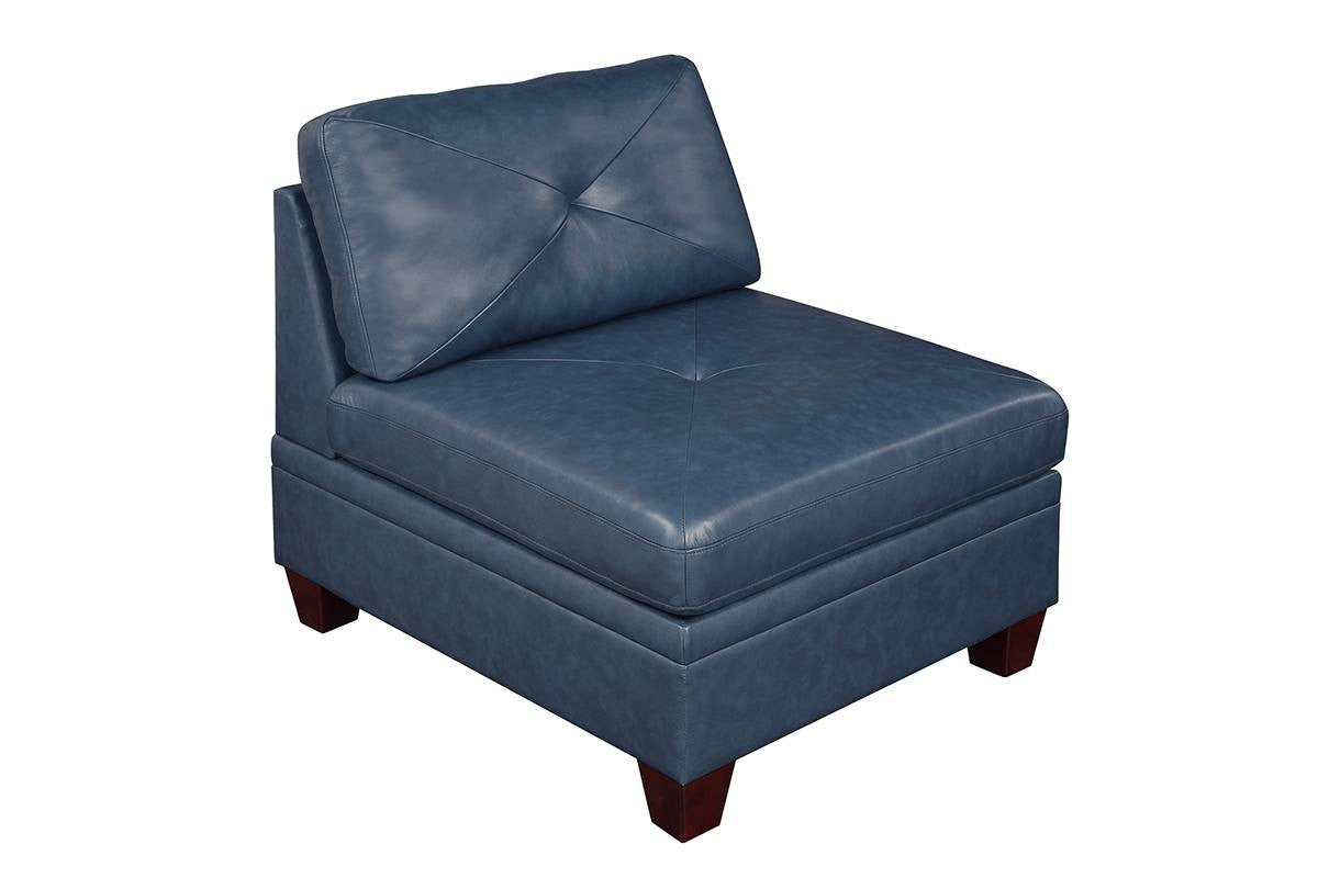 Armless Chair - Ink Blue