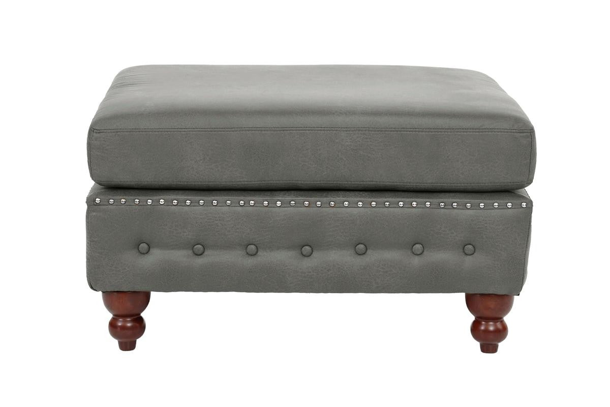 Cocktail Ottoman/Slate Grey - Slate Grey