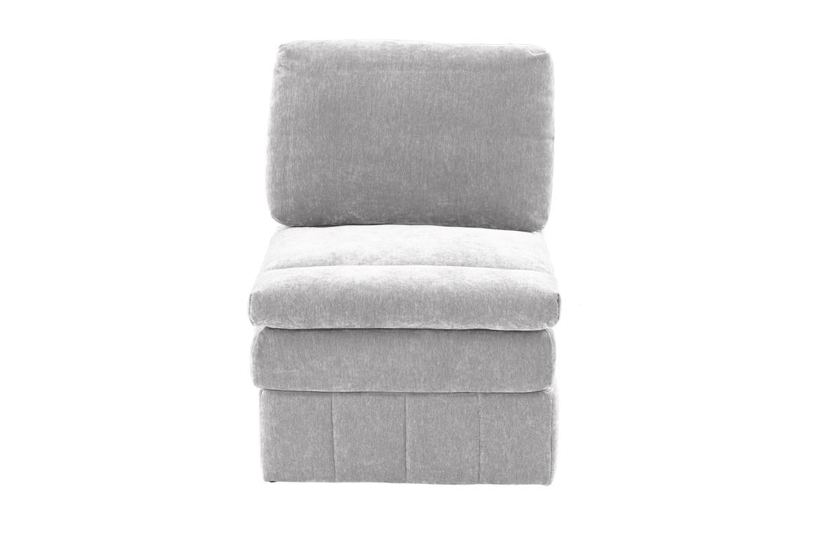 Armless Chair - Granite