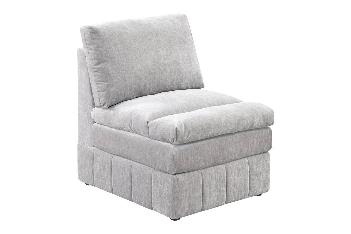 Armless Chair - Granite