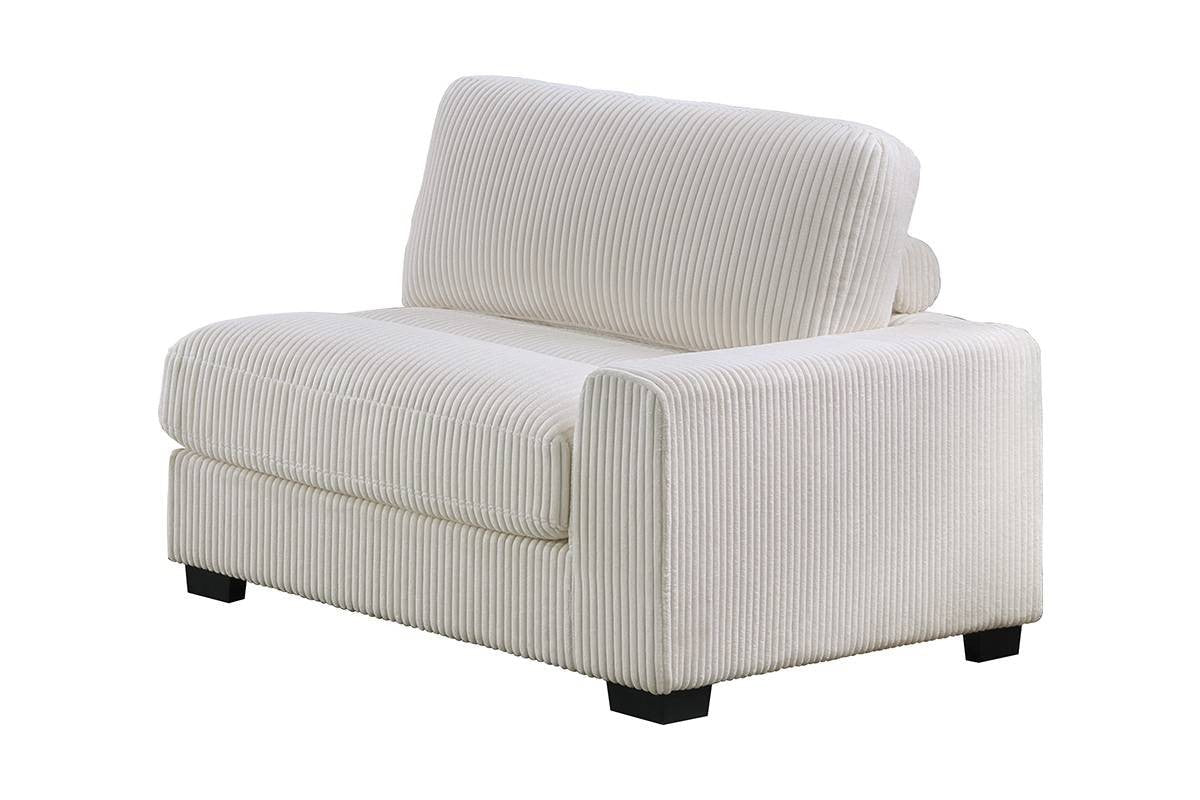 Right Arm Facing Chair - Gray