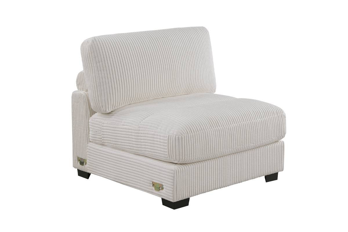 Armless Chair - Gray