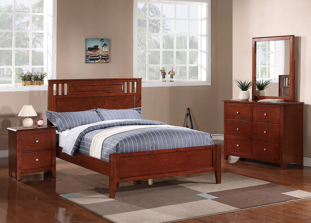 Twin Bed - Cherry