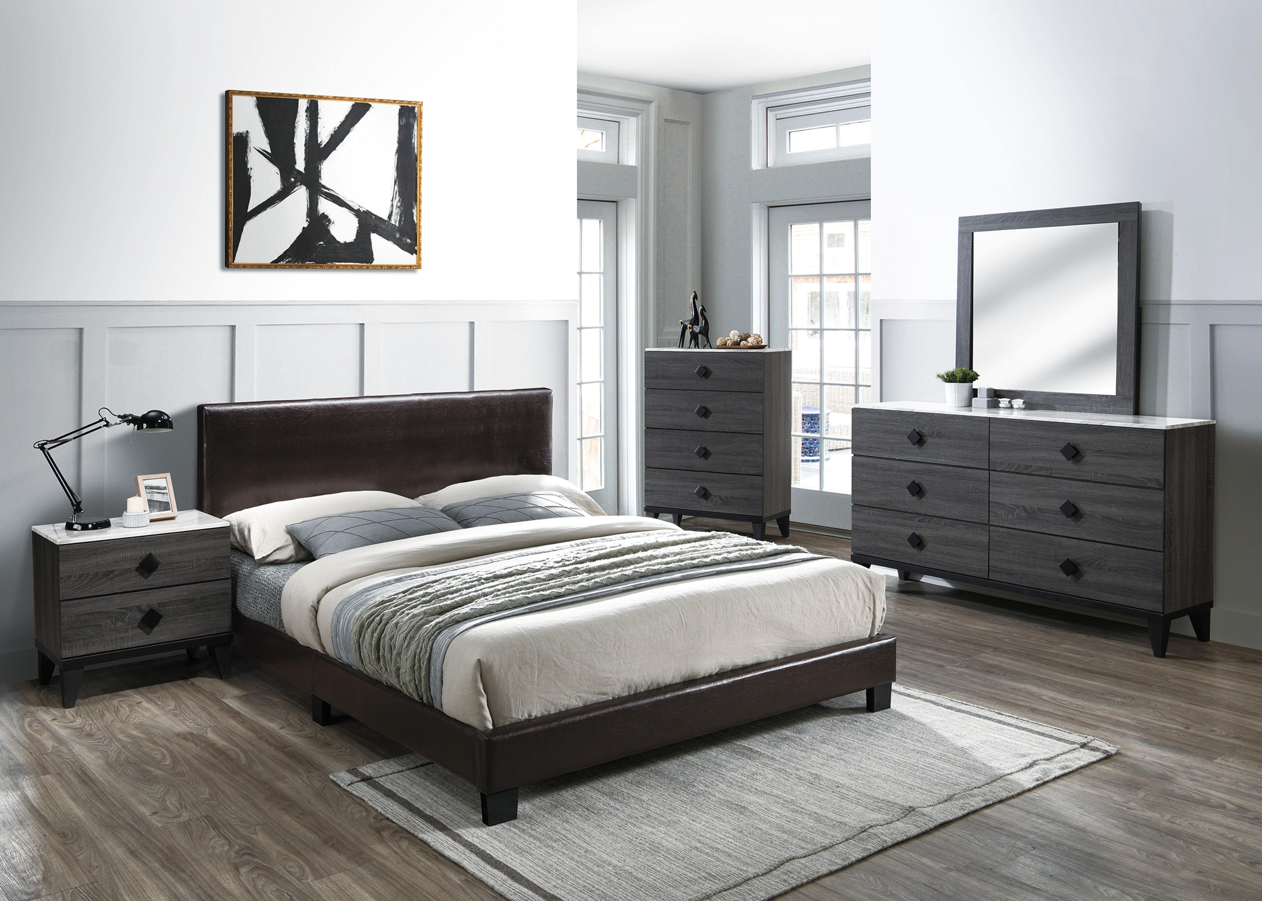 Full Bed - Espresso/Espresso