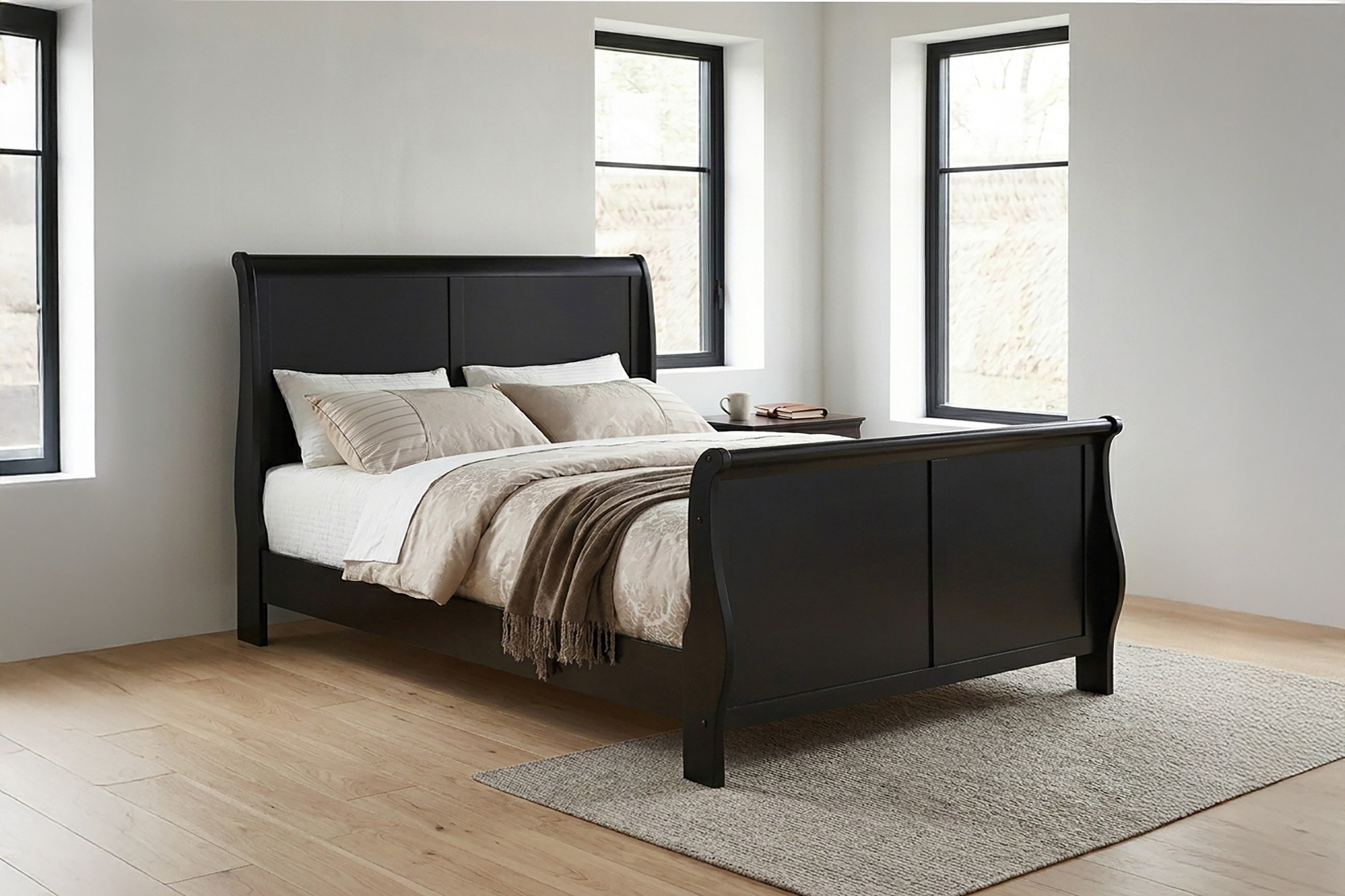 Twin Bed - Black