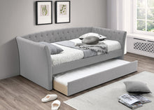 Load image into Gallery viewer, Day Bed/Light Grey Burplap - Light Grey / Na