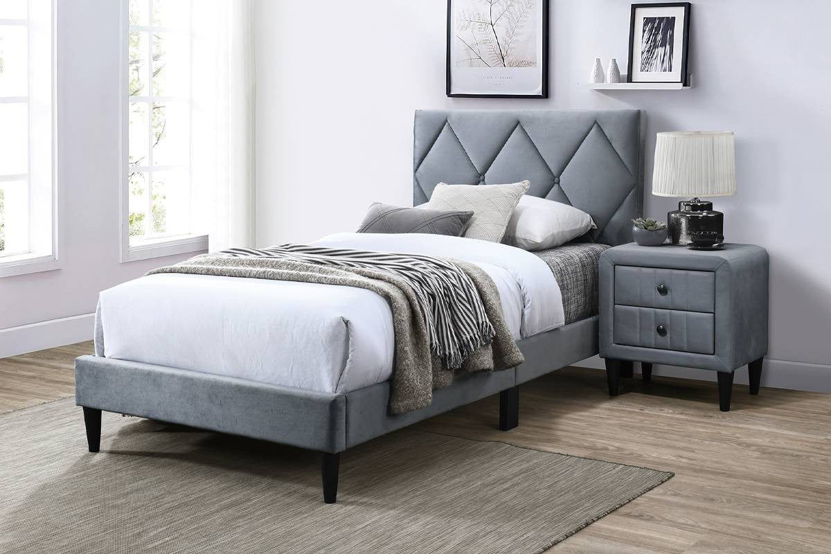 Full Bed - Grey