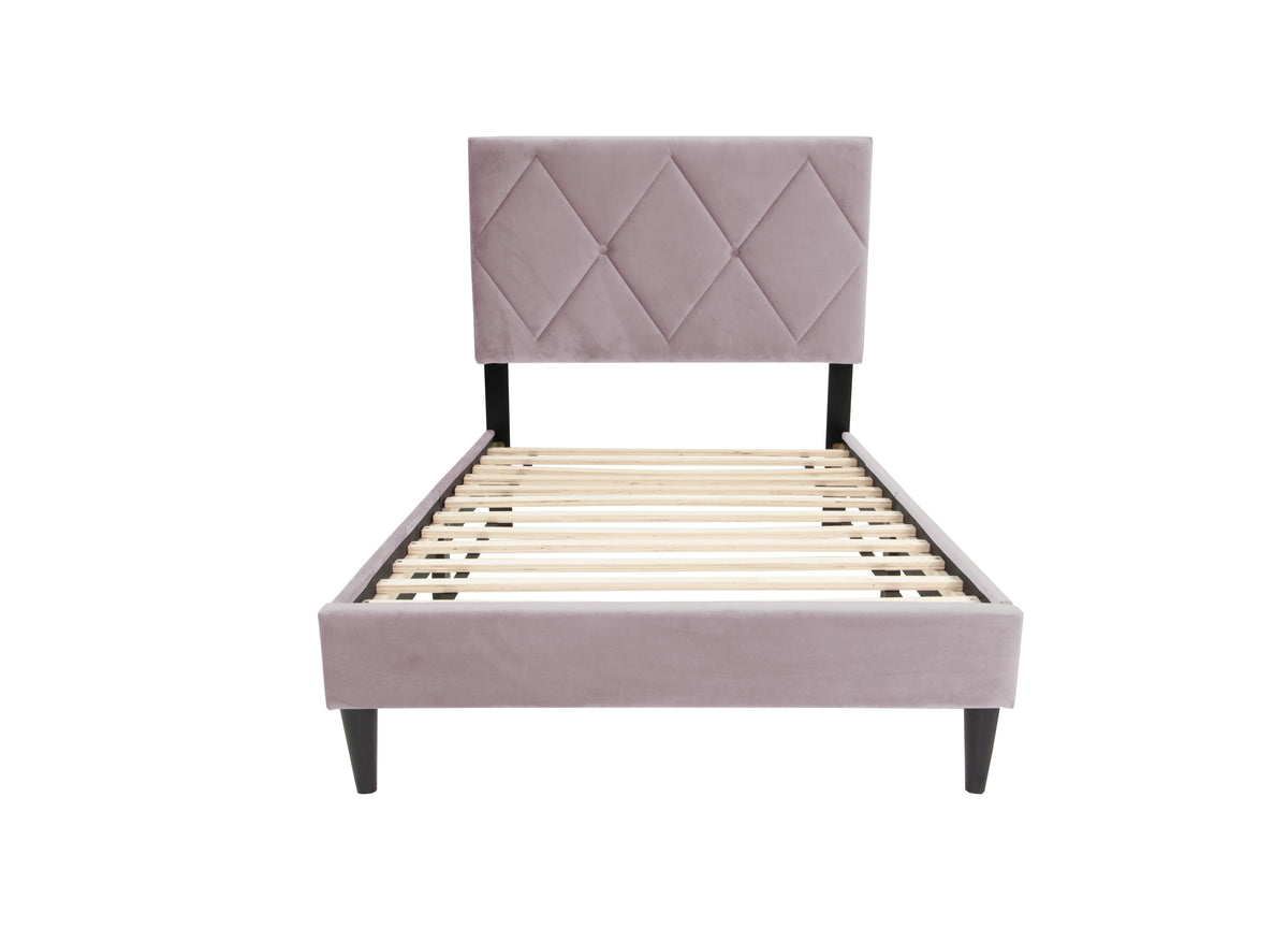 Twin Bed - Light Pink