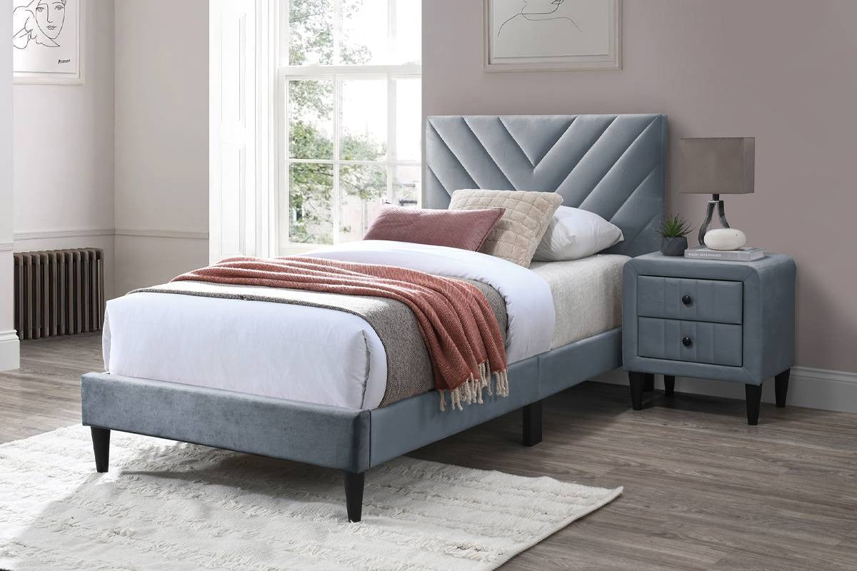 Full Bed - Grey