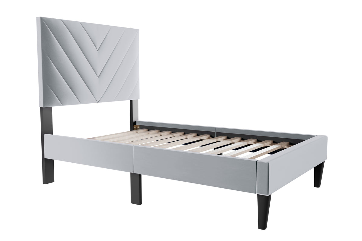 Twin Bed - Grey