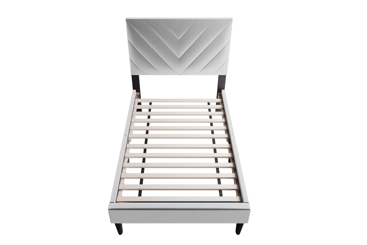 Twin Bed - Grey