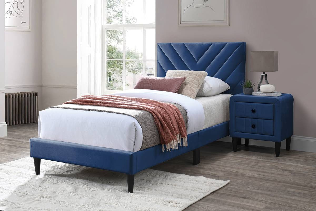 Full Bed - Navy Blue