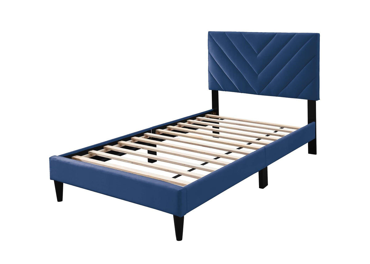 Twin Bed - Navy Blue