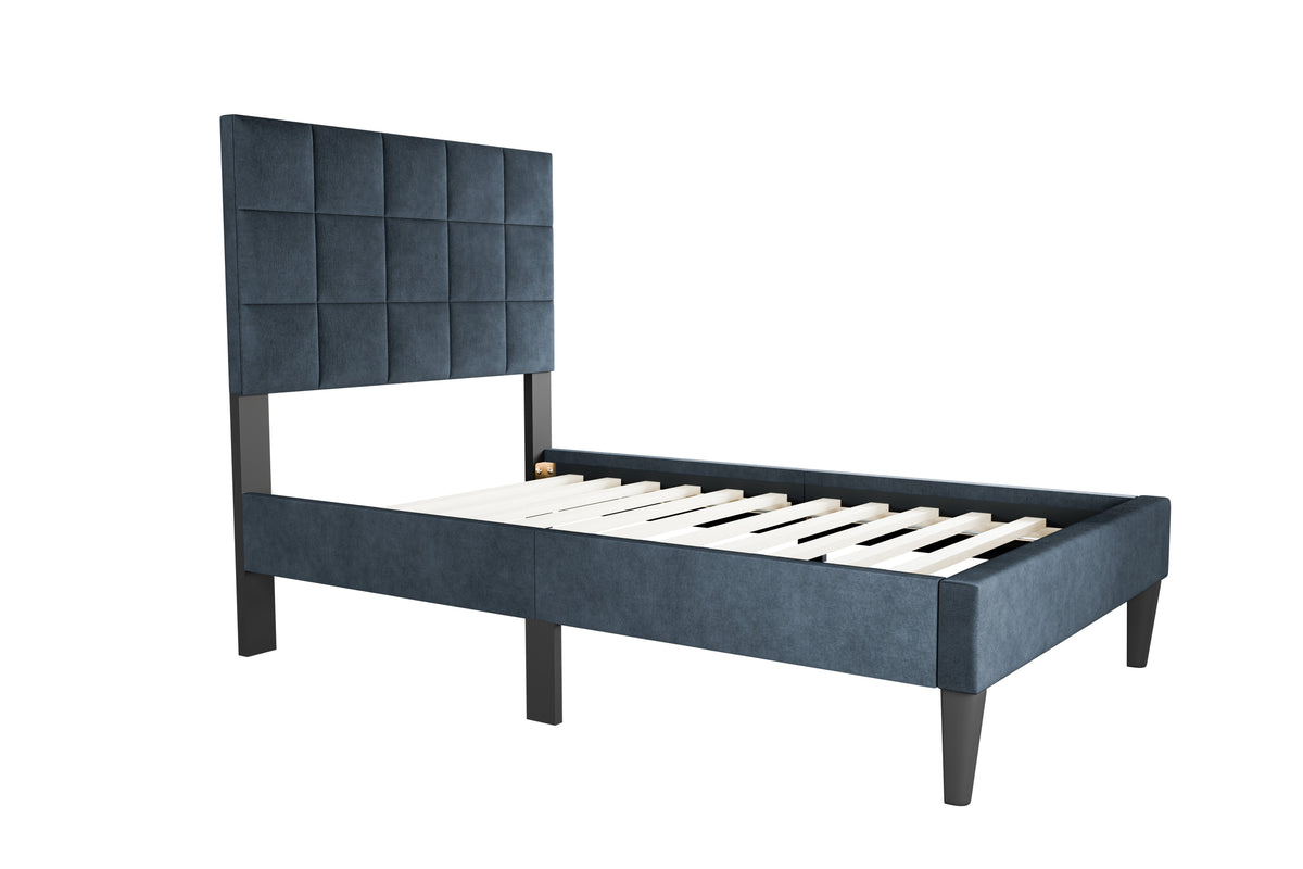 Twin Bed - Charcoal
