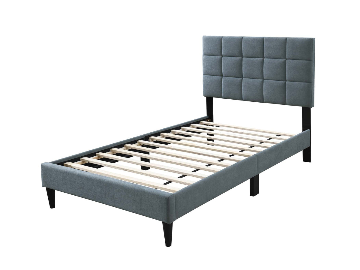Twin Bed - Gray
